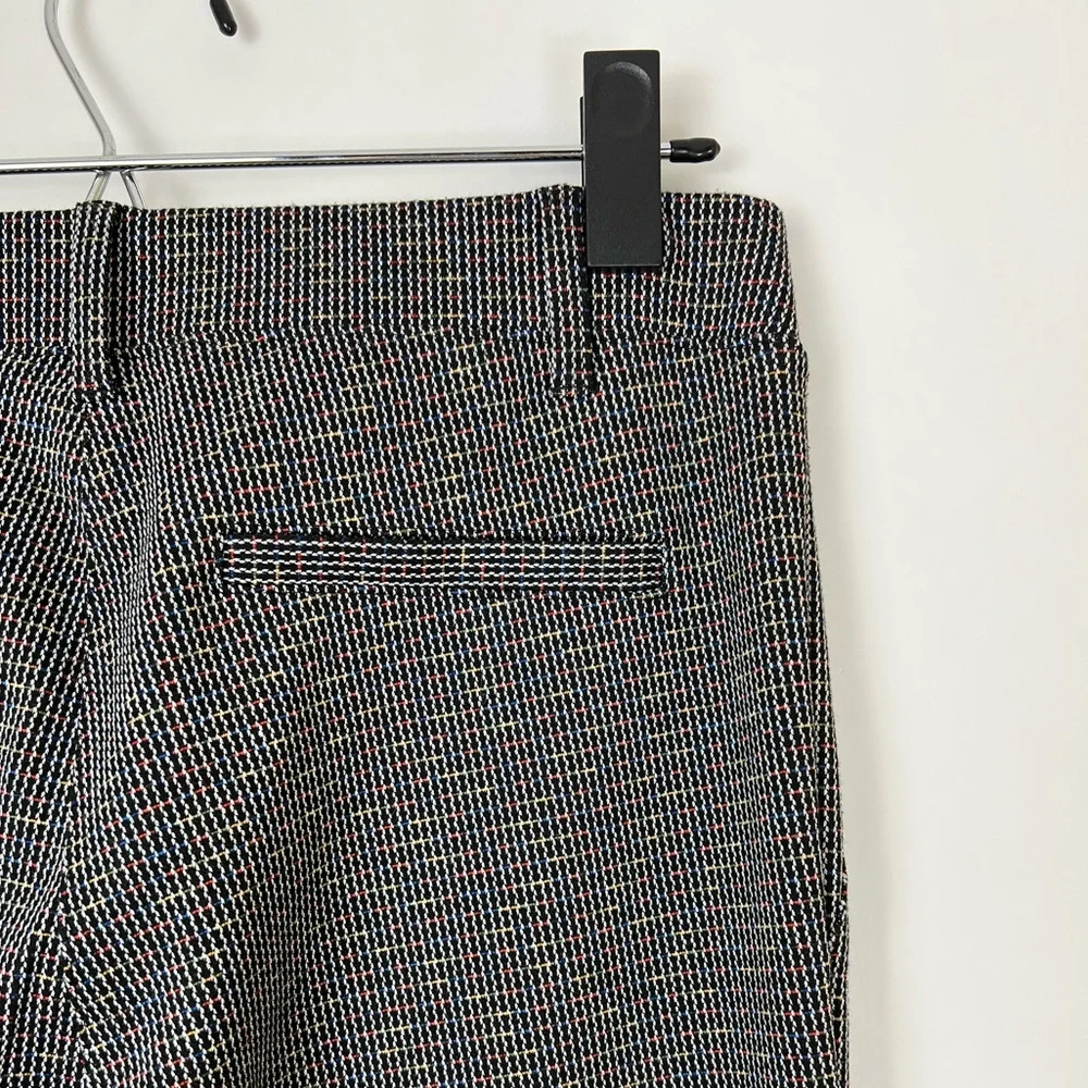BETABRAND black tweed print yoga work pants SP